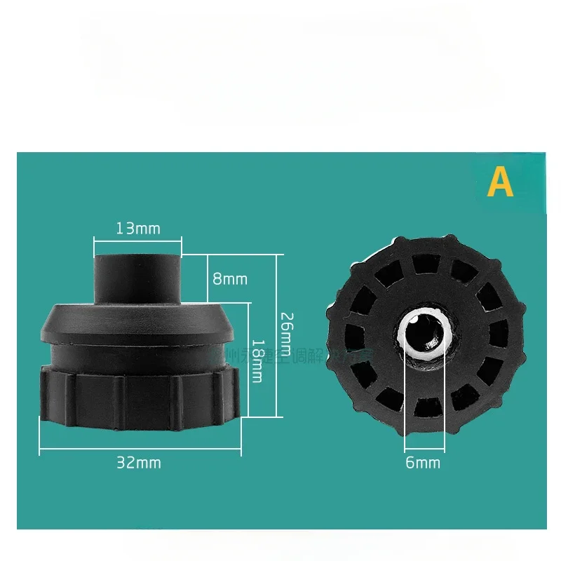 

1PC Universal for Gree/Panasonic/Chigo/Midea Air Conditioner Fan Wheel Bushing Roller Rubber Ring Bearing Housing