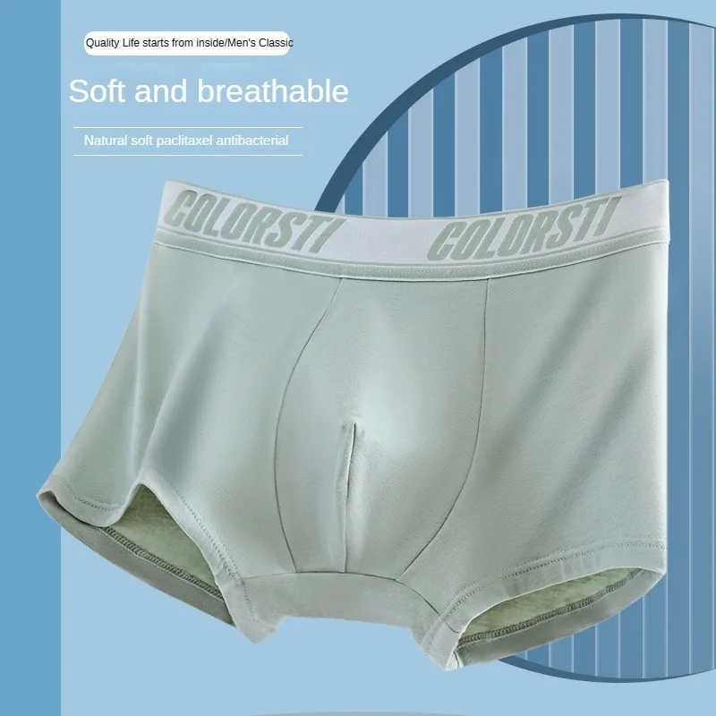 3ชิ้นกางเกงในผู้ชายผ้าฝ้ายแท้ระบายอากาศได้ดีกางเกงกีฬาขนาดใหญ่กางเกงในใหม่ในชุดชั้นในสำหรับผู้ชายบ็อกเซอร์ผู้ชายของขวัญ