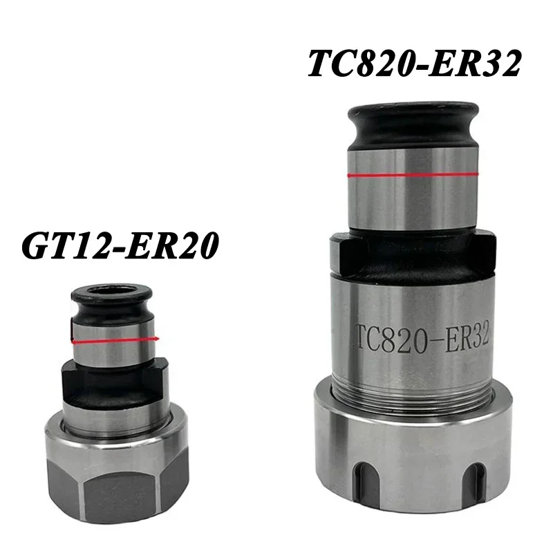 GT12-ER20 ER32UM Drill Chuck Quick Changer GT24 TC820 ER32 ER40 Tapping Machine  GT24 Drilling GT12 ER20 Connecting Handle Clamp
