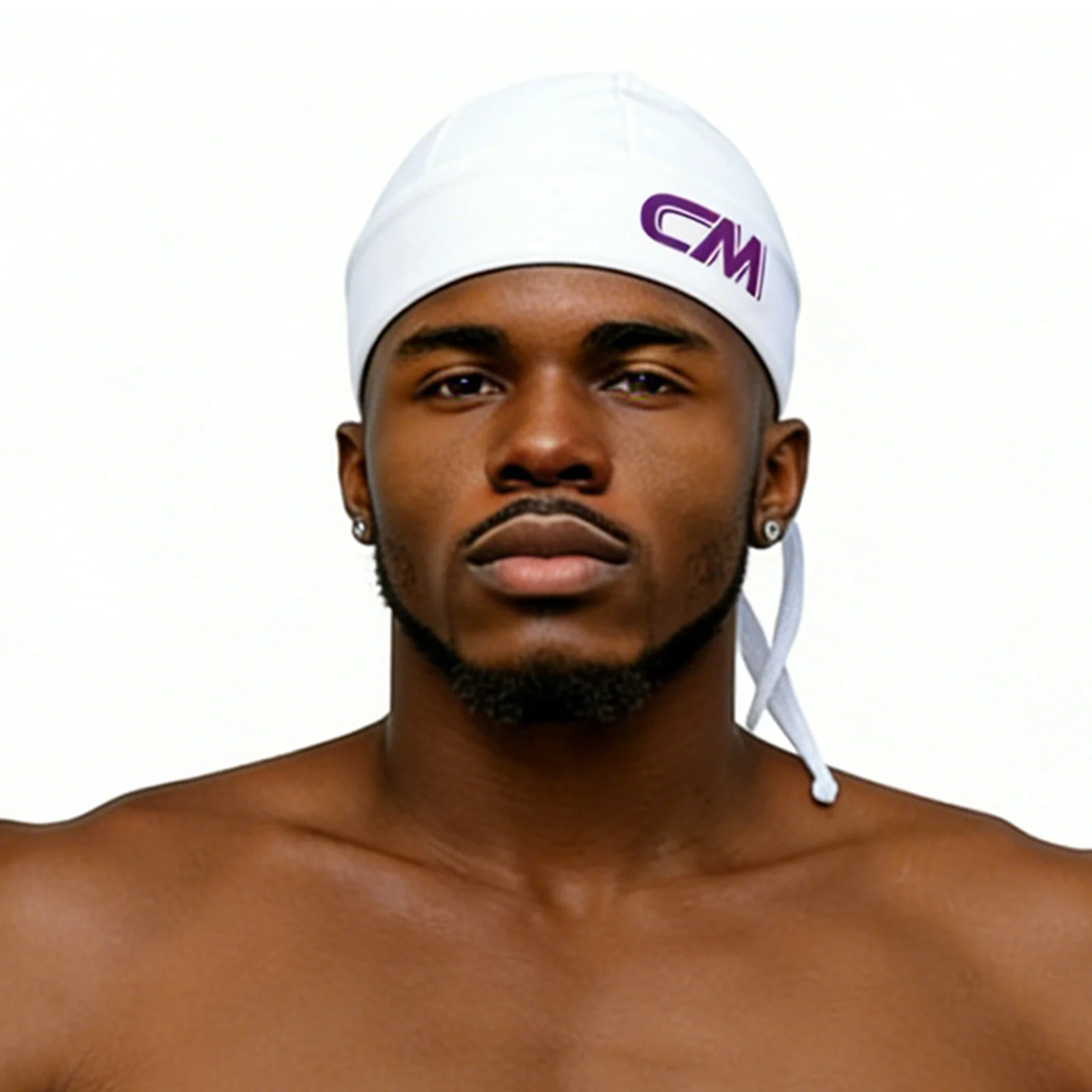Unisex Durag Piratenhut Bandana Turban Kappe für Männer und Frauen mit Langem Schwanz Hip-Hop Du-Rag Sport Kopftuch mit Schnürung – Detail 6