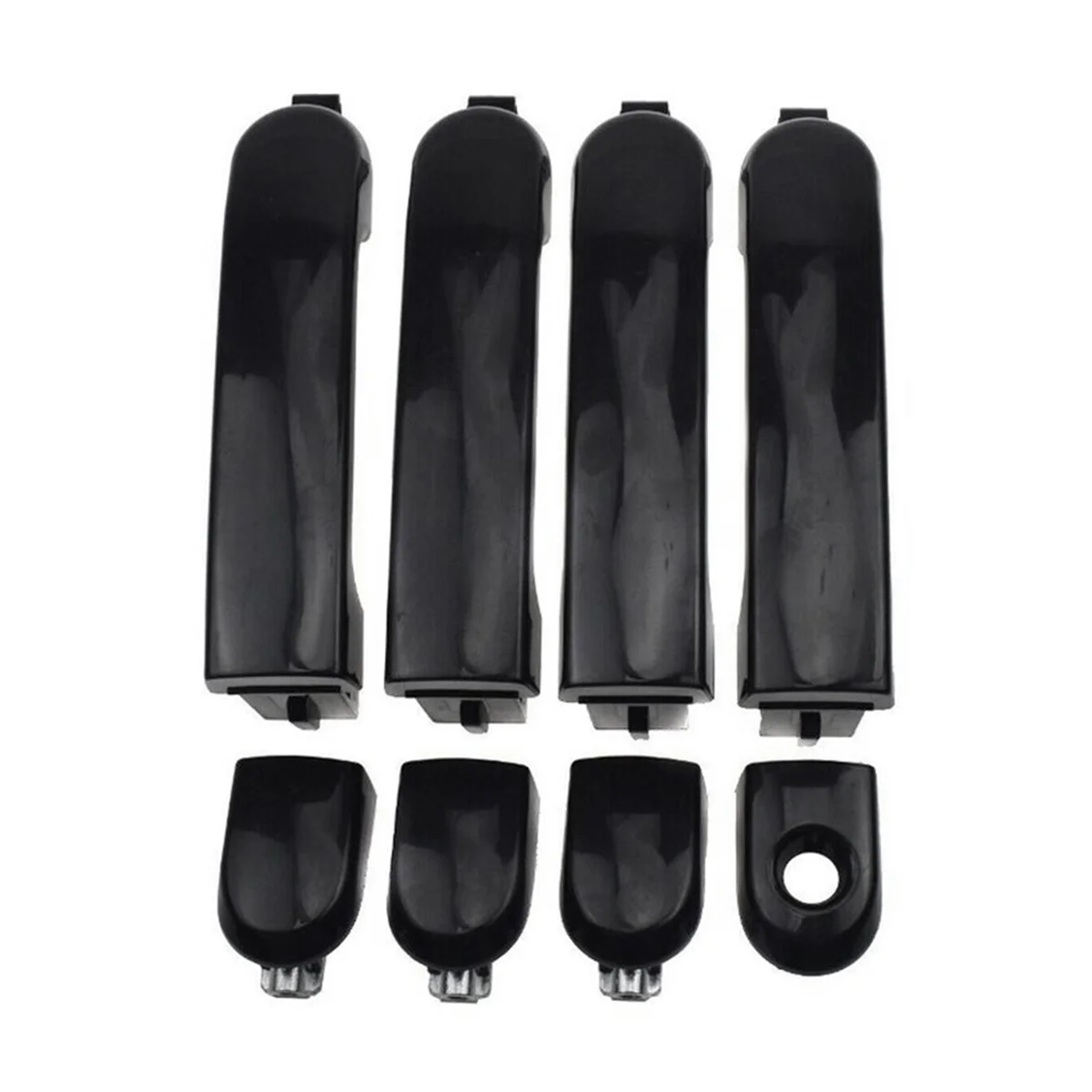 

1 комплект внешней дверной ручки для Nissan Versa 2007-2012 80644-EL12A, 82646-EL12B 82640-EL12A 82641EL12A внешняя дверная тяга