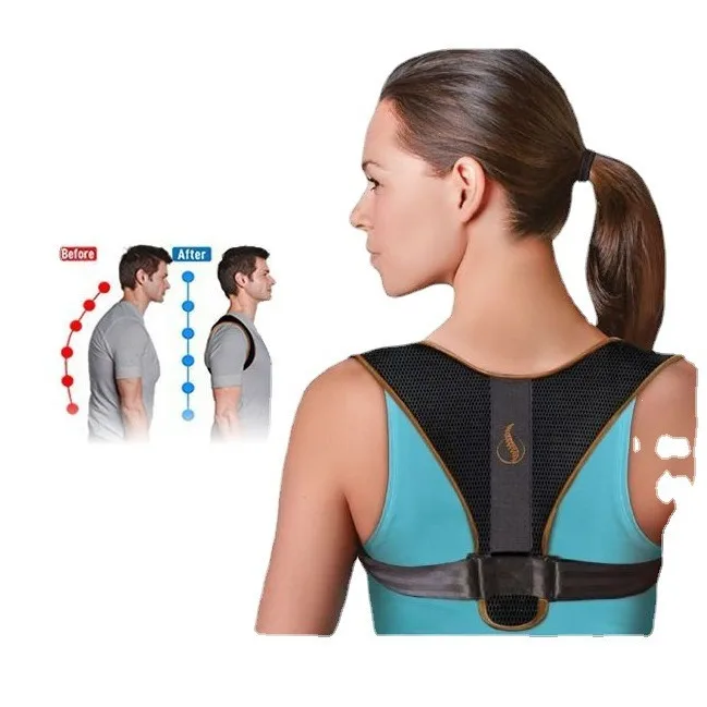 Posture Orthopedic Belts Men Women Adjustable Posture Corrector Back Support Strap Brace Shoulder Spine Support