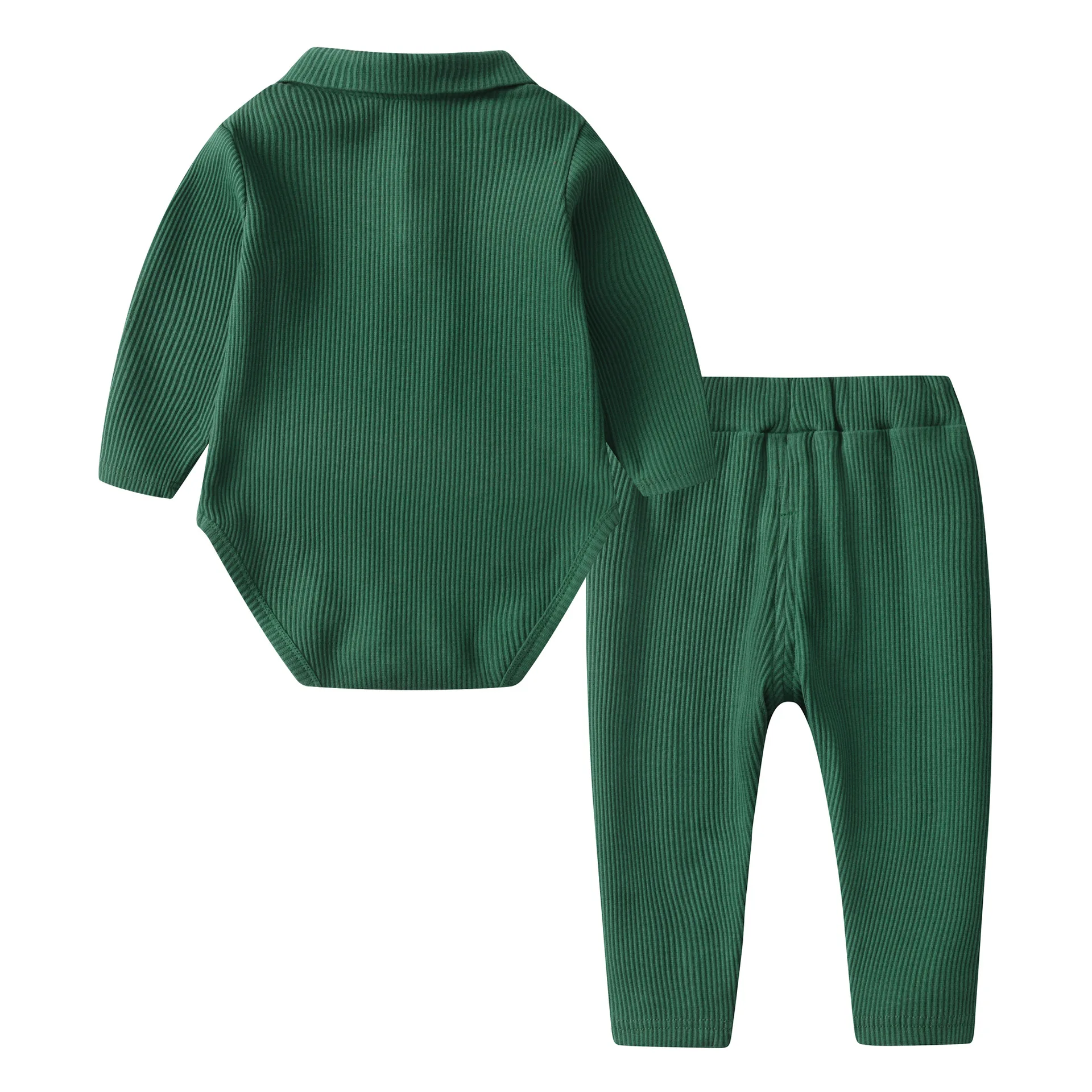 3Piece Spring Toddler Clothes Boy Korean Casual Fashion Long Sleeve Newborn Bodysuit+Pants+Hat Baby Luxury Clothing Set BC1702-1