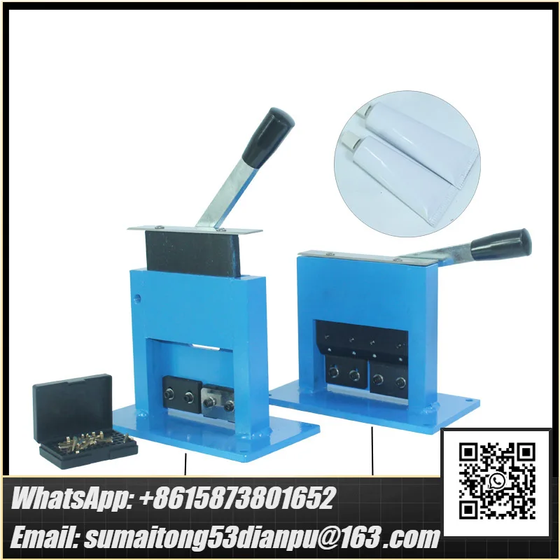 Manual Collapsible Aluminum Tube Filling Sealing Machine for Beverages Commodities-Hand Press Easy Operate 1 Year