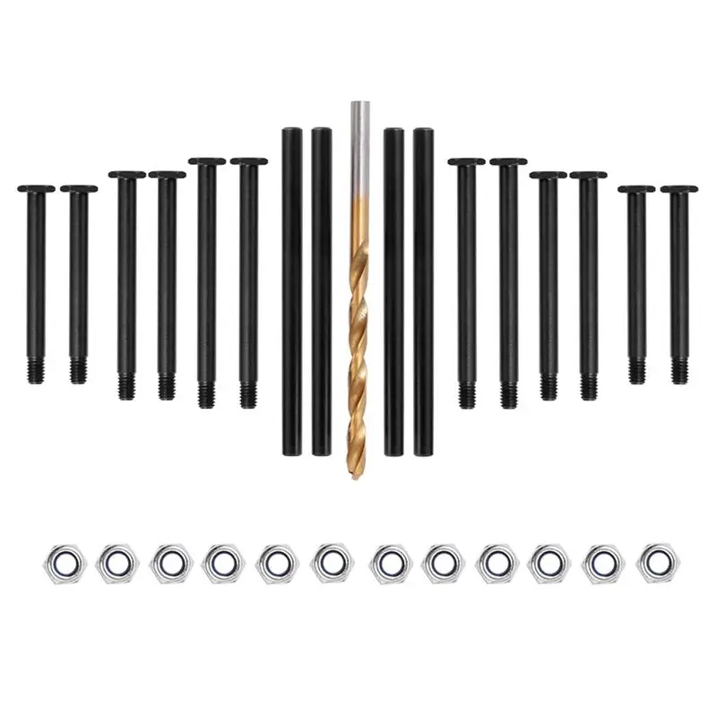 ชุดอัพเกรดระบบกันสะเทือนหน้าและหลังแบบแข็ง A71Z พร้อมชุดล็อค A-PIN สำหรับรถบังคับวิทยุ TRAXXAS 1/8 6S Big Mouse Small X