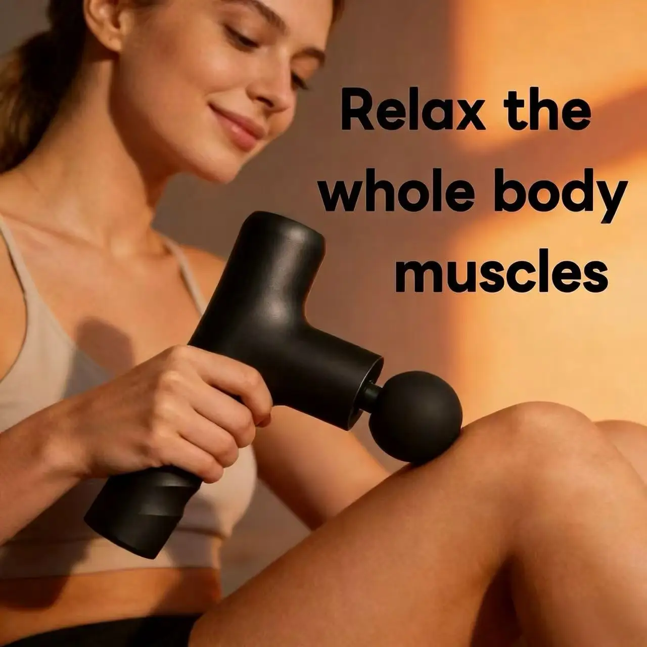 

Mini Massage Gun for Deep Muscle Relaxation And Fatigue Relief Household Small Fascia Gun