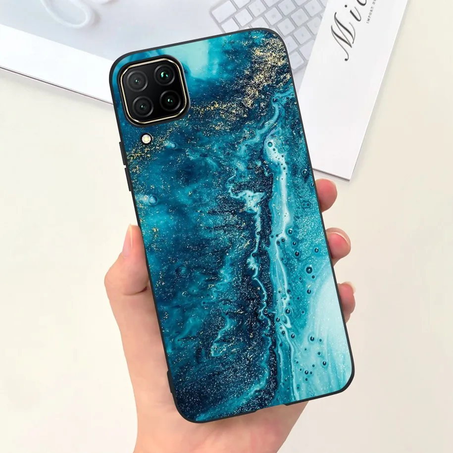 For Huawei P40 Lite Case JNY-L01A JNY-L21B Phone Cover Lovely Duck Cats Soft Silicone Fundas For Huawei P 40 Lite Nova 7i Bumper
