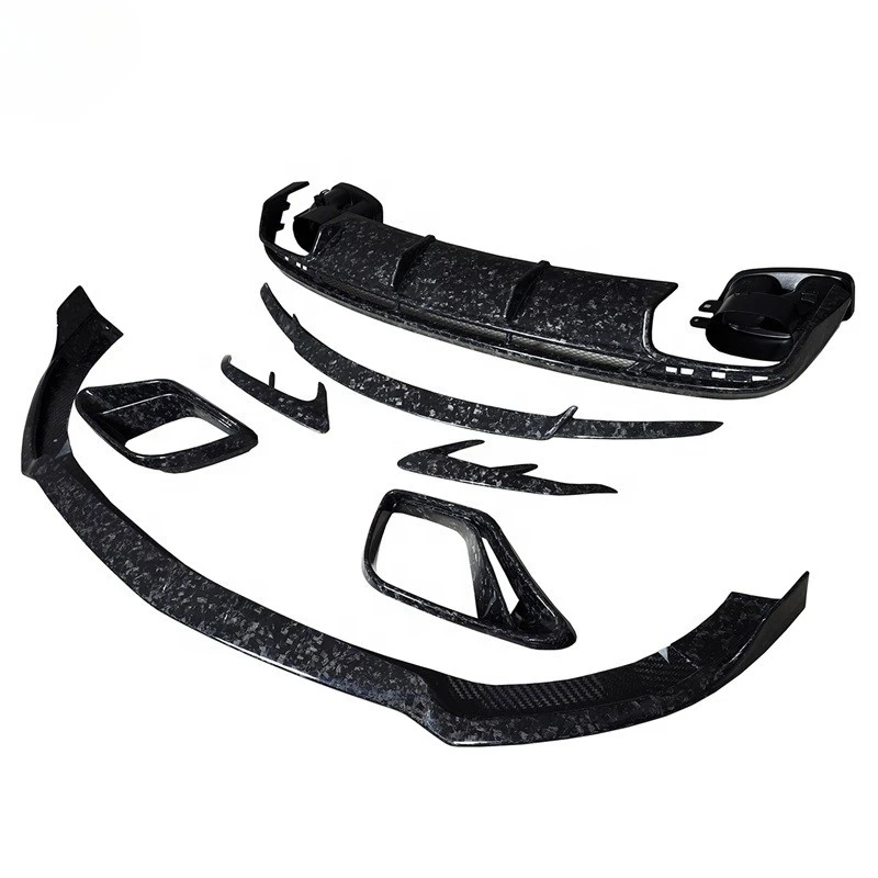 High Quality Prepreg Carbon Fiber B Style Body Kit For S63 Coupe C217 2018-2022 Exterior Tuning Parts