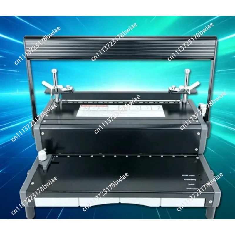 12-hole staple binding machine, model wy-v12 – ideal for office documents, bids, and archival filing