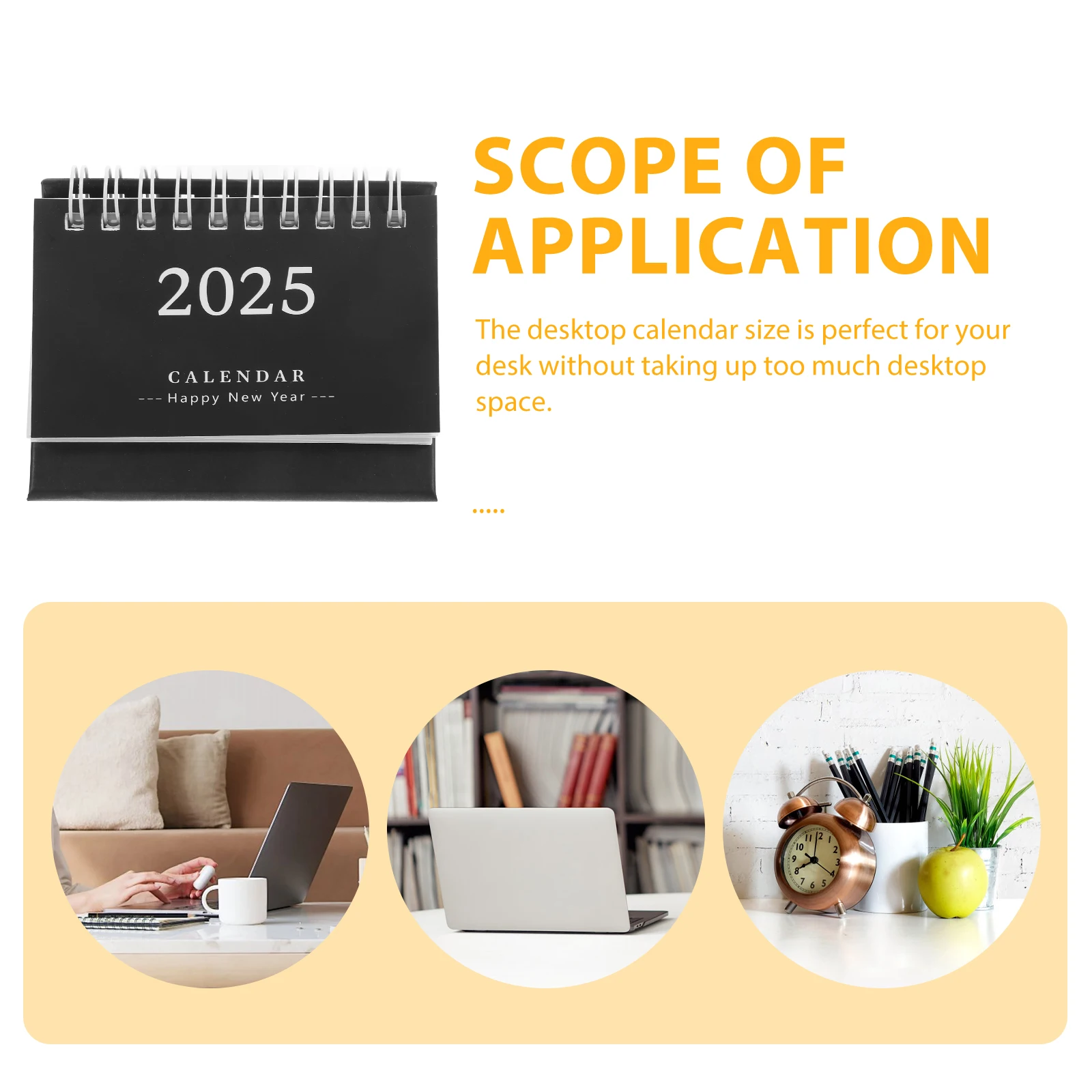 

Mini Desk Calendar 2025 Small Standing Monthly Paper Note Office Supplies Daily Schedule Household Planner Desktop Organizer