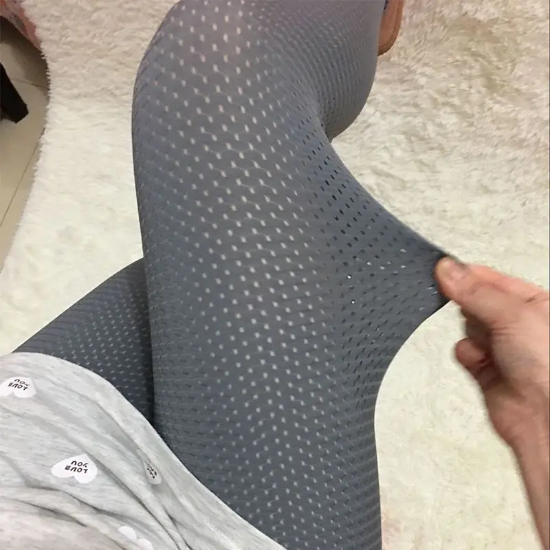 Leggings With Slimming Effect Women Heel Waisted Tummy Control Workout Running Jogging Daily Wear Knit Yoga Waist Solid Elegance