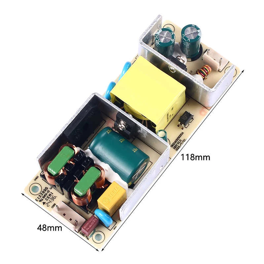1PC 48-96W Switching Power Supply Module AC100-120V to 24V 2-4A Electric Sofa Chair Single Way Output Power Supply Bare Board