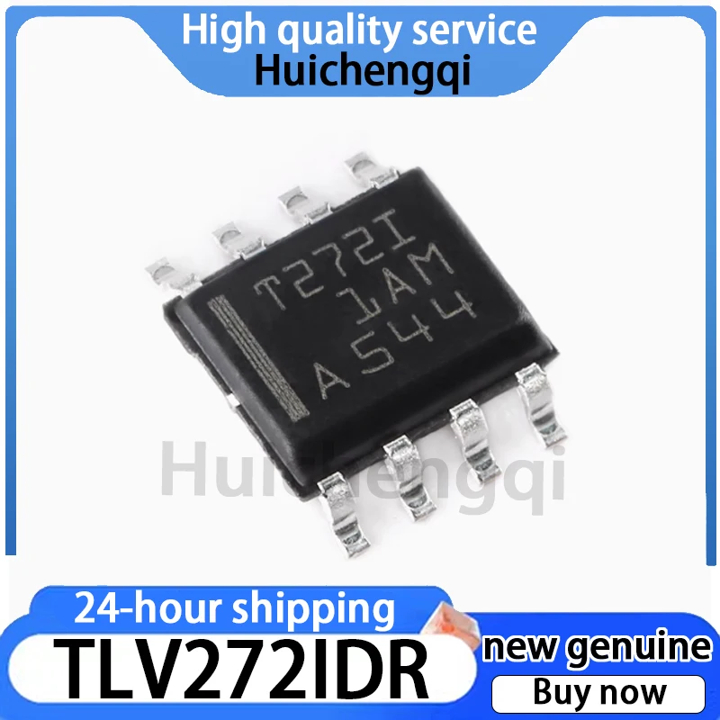 10PCS Original Genuine Patch TLV272IDR SOIC-8 Dual Channel Operational Amplifier IC Chip