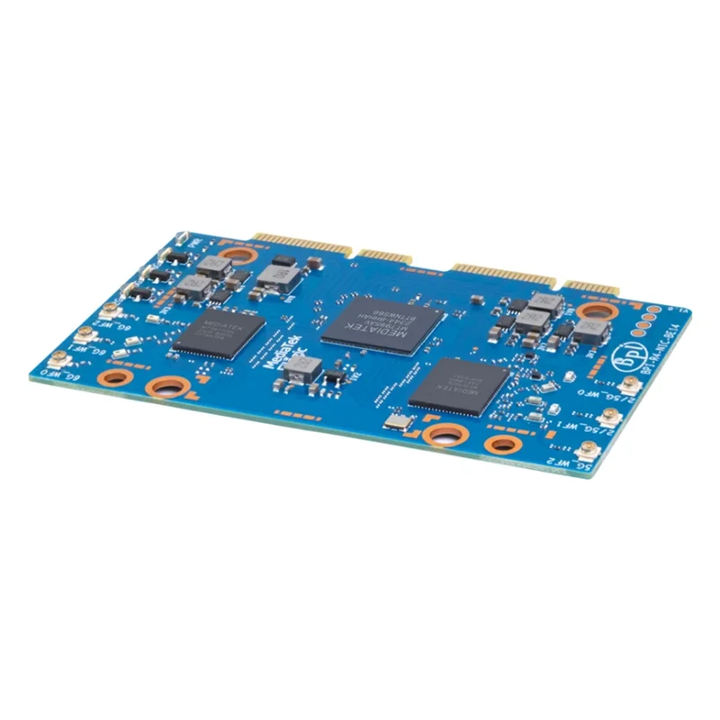 

For Banana Pi BPI-R4-NIC-BE14 Wifi7 Module Accessories For BPI-R4 Mediatek MT7995AV Chipset 2 Pcie 3.0 Interface,2-Lane-BCBW