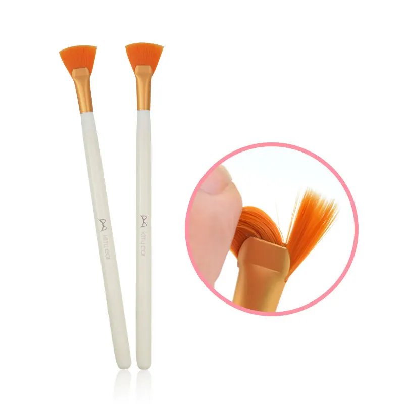 

1Pcs Facial Mask Brushes Fan Makeup Brushes Soft Portable Mud Cream Mask Brush Cosmetic Tools For Women DIY Face Skin Care Tools