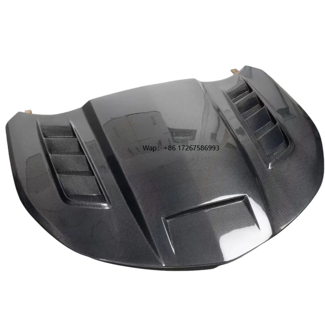 

Real Carbon Fiber Car Engine Hood for Camaro 6 Th 2016-2024 Bonnet Cover Bodykit Parts Auto Accessories