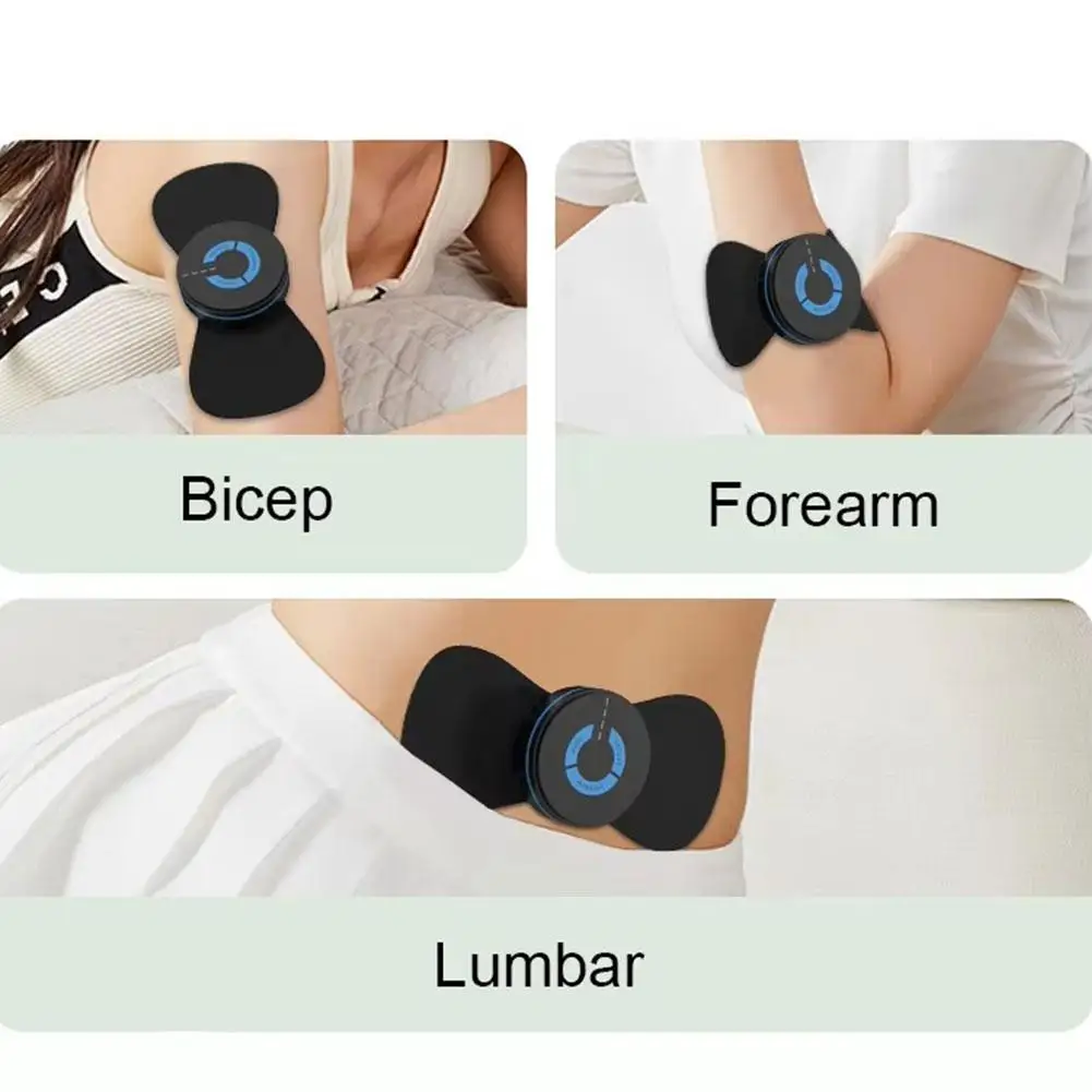 Head and Neck Massager Cervical EMS Therapy Patch Muscle Relaxation Pain Relief Portable Lightweight Smart Massage Device