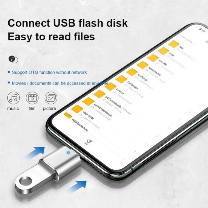 OTG Adapter USB 3.0 To Type C OTG Connector To USB C USB-A To Micro USB Type-C Female Connector For Samsung Xiaomi POCO Adapters