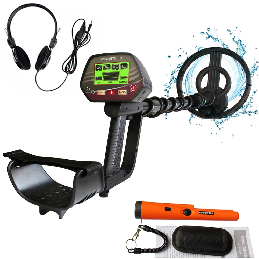 Metal Detector impermeabile regolabile ad alta precisione MD-4072 rilevatore di metalli da 33-43 pollici con Display LCD per bambini e adulti