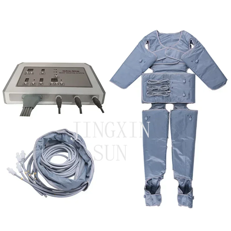 Cross border exclusive lymphatic drainage massage therapy device, air wave body massage device, space air wave suit, dehumidific