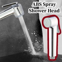 ABS Spray Shower Head High Pressure Handheld Toilet Bidet Spray Cleaning Hygienic Shower Nozzle Bathroom Accessories 