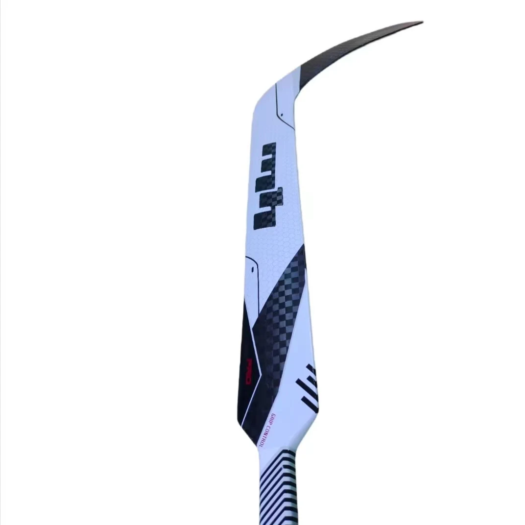 Customized 100% Carbon Fiber One-Piece Ice Hockey Stick Low/Mid Kick Points Customizable Logo 18k Surface 600G/680G Weight