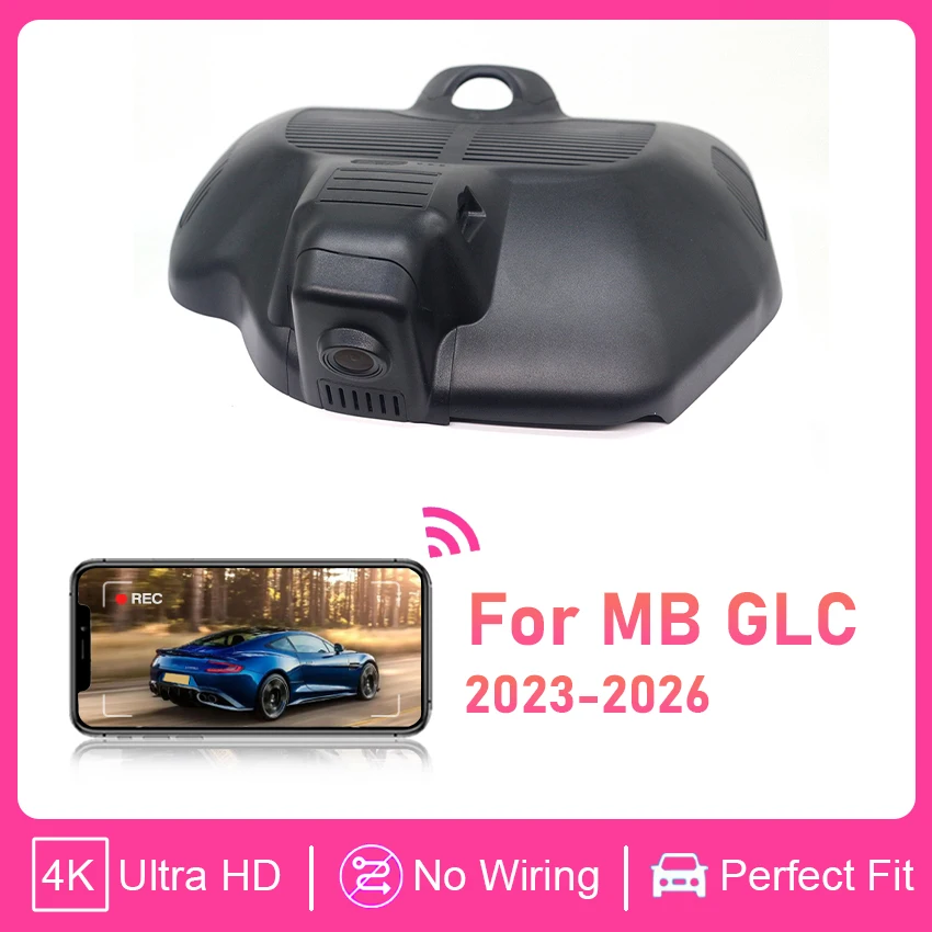 

4K 2160P Plug and Play Dash Cam Video Recorder Night Vision Car Camera for Mercedes Benz GLC X254 C254 2022 2023 2024 2025 2026