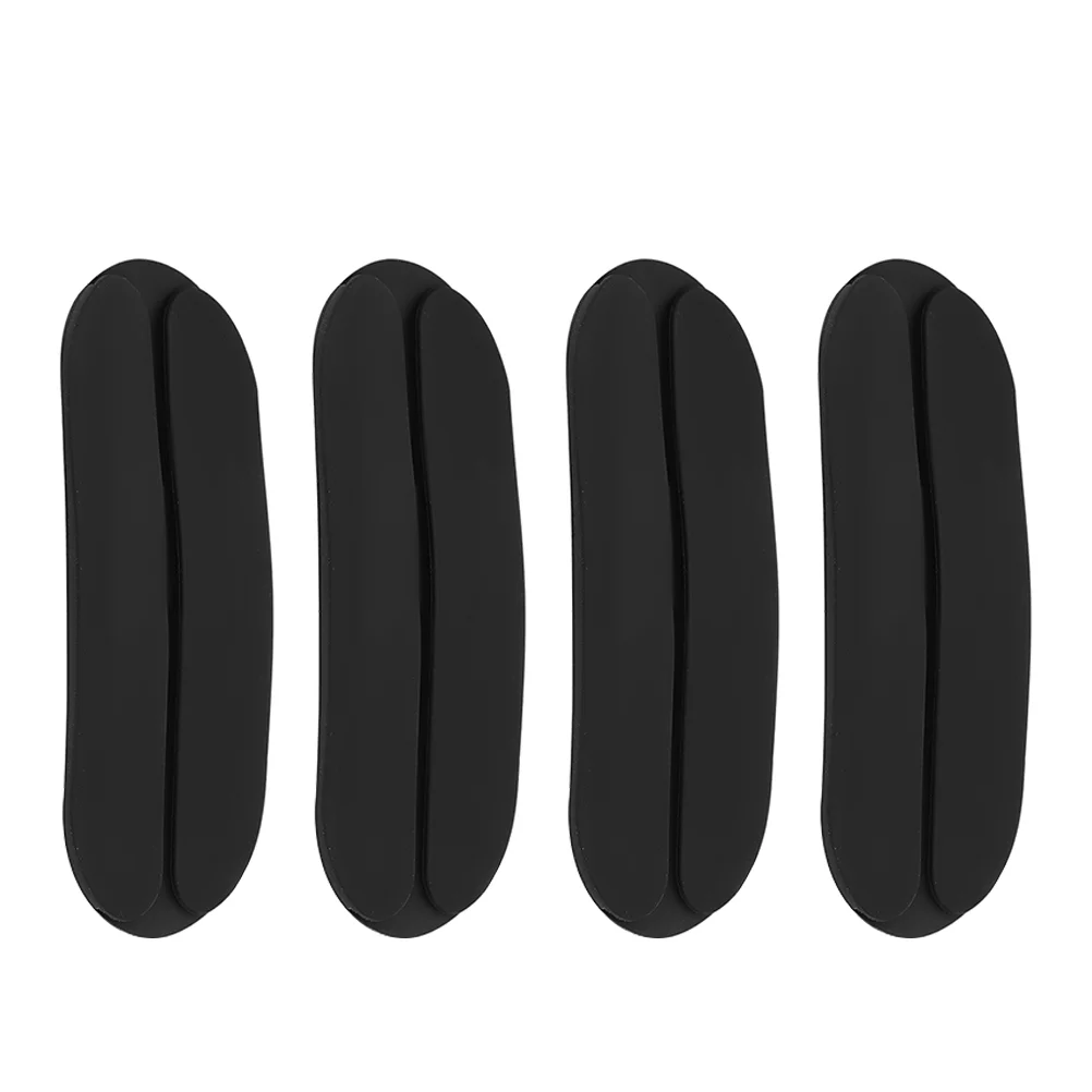 4 Pcs Invisible Shoulder Strap Holders Silicone Cushions Pads Narrow Shoulders Right Angle Protectors