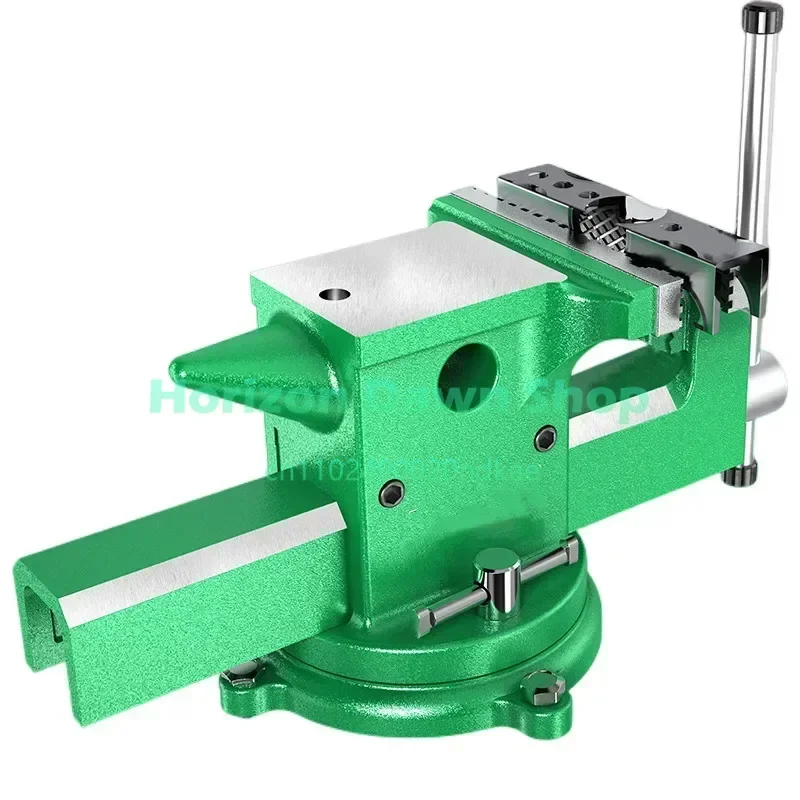 5inch LA152105 All-steel Heavy Duty Bench Vice  Fixture Small Table Industrial Grade Bench Pliers