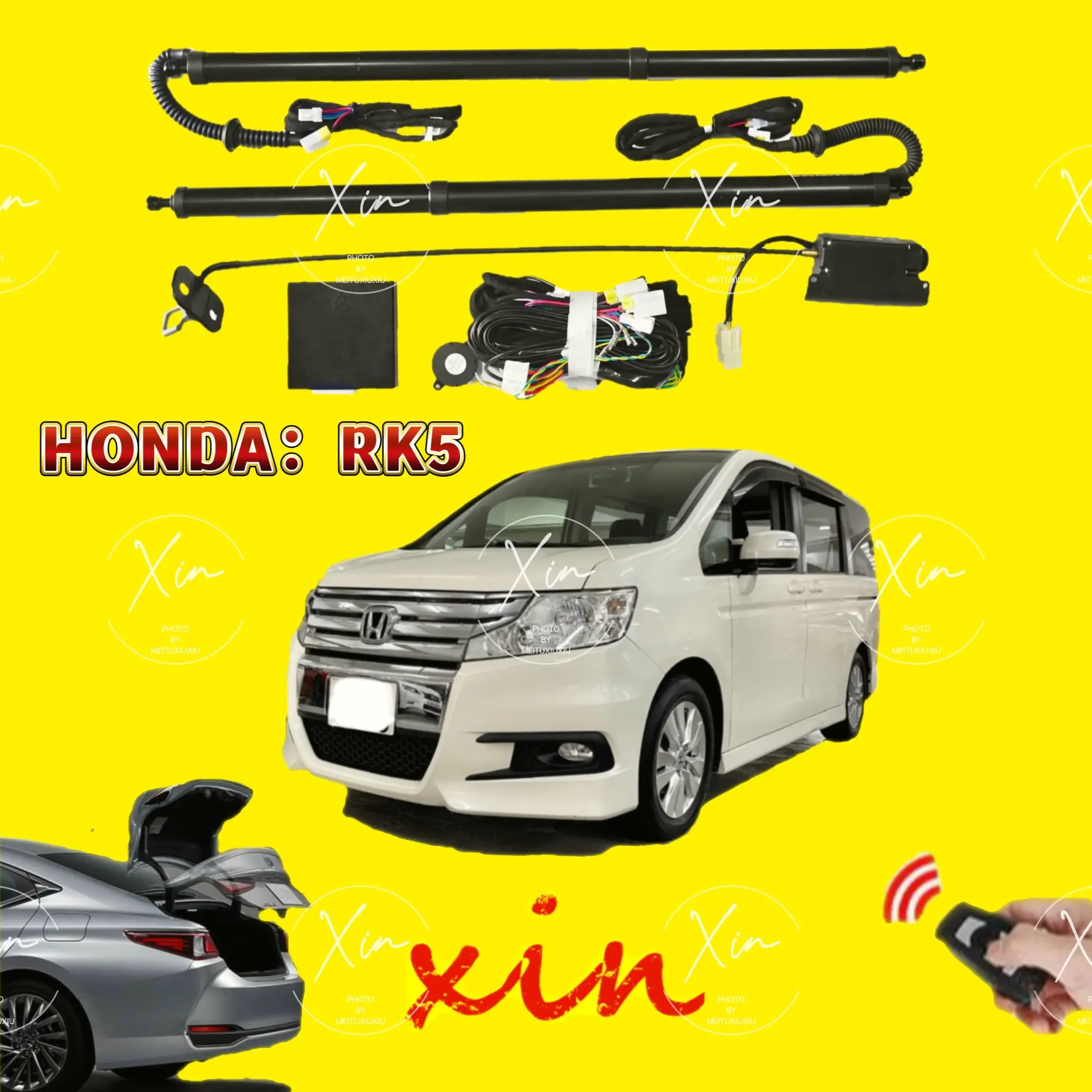 

Для Honda Stepwgn RK5 Spada управление багажником электрическая задняя дверь автомобильный подъемник автоматическое открытие багажника дрифтовый приводной комплект ножной датчик