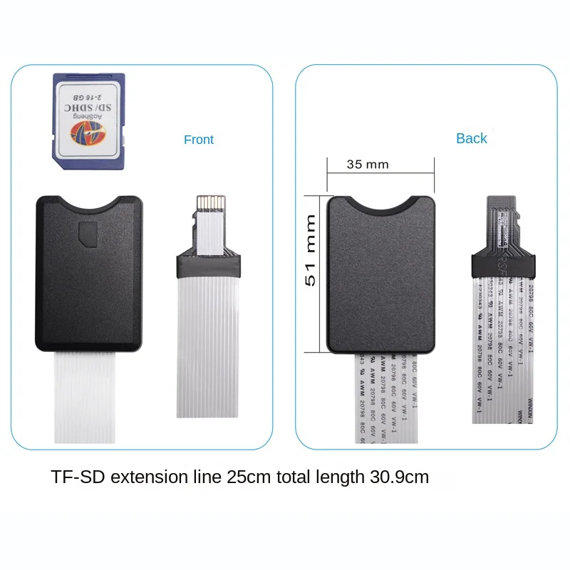 

TF Male to SD Female Conversion Extension Cable FFC Cable
