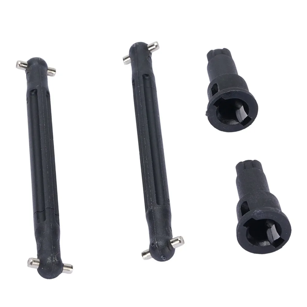 2Pcs/Set High Load Bearing RC Car Drive Shaft Enhanced Performance Black Rear Drive Shaft for 16101/16102/16103/16201 RC Car