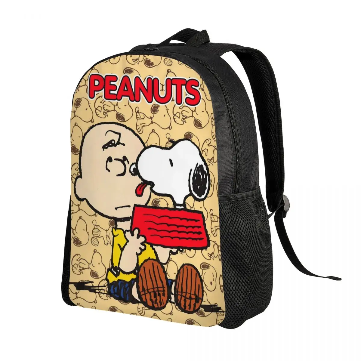 S-Snoopys Charlie Brown Рюкзаки для женщин и мужчин Модная сумка для книг для школы и колледжа Арахис Сумки