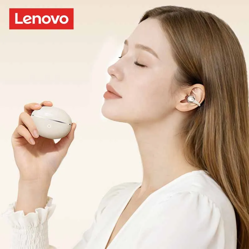 

Оригинальные спортивные наушники Lenovo RS110 OWS с креплением на ухо, Bluetooth 6.0, водонепроницаемые, с низкой задержкой, шумоподавлением, для игр
