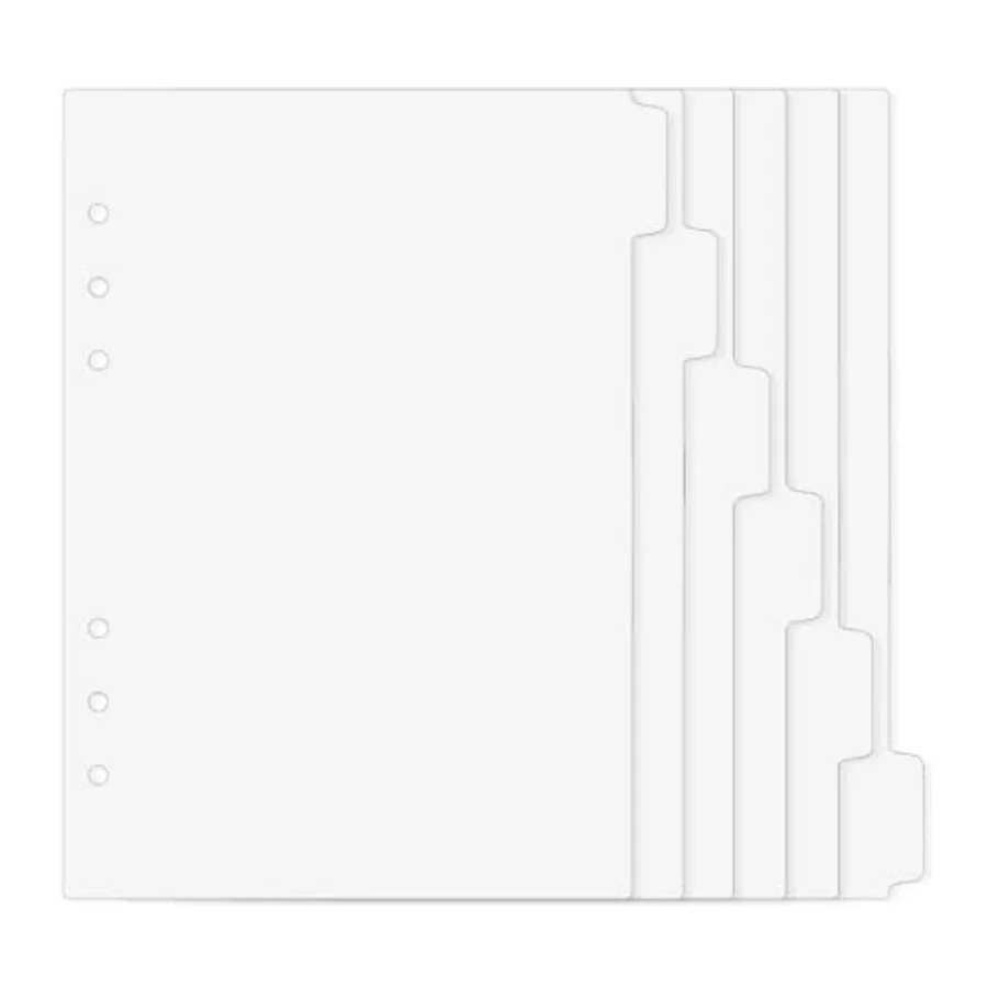 6 Pcs A5 Binder Dividers, 6 Ho - đánh giá và giá Index Tab Divider