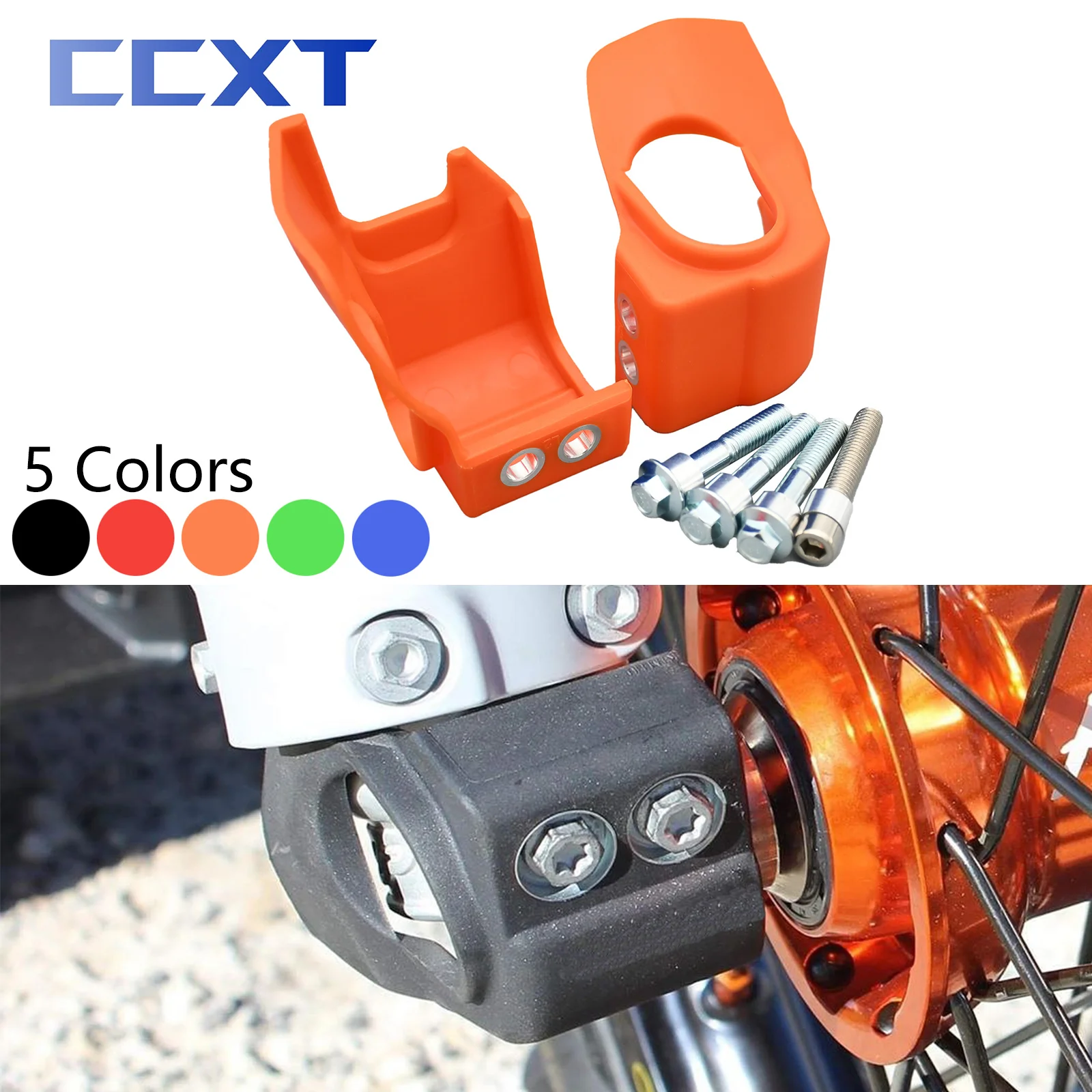 Front Fork Shoe Cover Lower Leg Guard Protector For KTM XC XCW XCF EXCF SX SXF 250 300 350 450 495 500 Motorcycle Dirt Bike