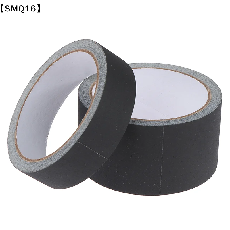 Black Gaffer Tape No Residue Non-Reflective Easy Tear Book Repair Tape Matte【SMQ】