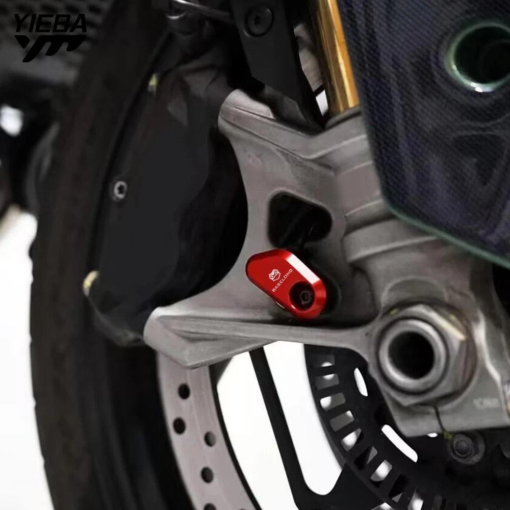 For Moto Guzzi V100 Aviazione Navale /Mandello S Motorcycle Front ABS Sensor Guard Cover Protector Brake Calliper V 100 Mandello