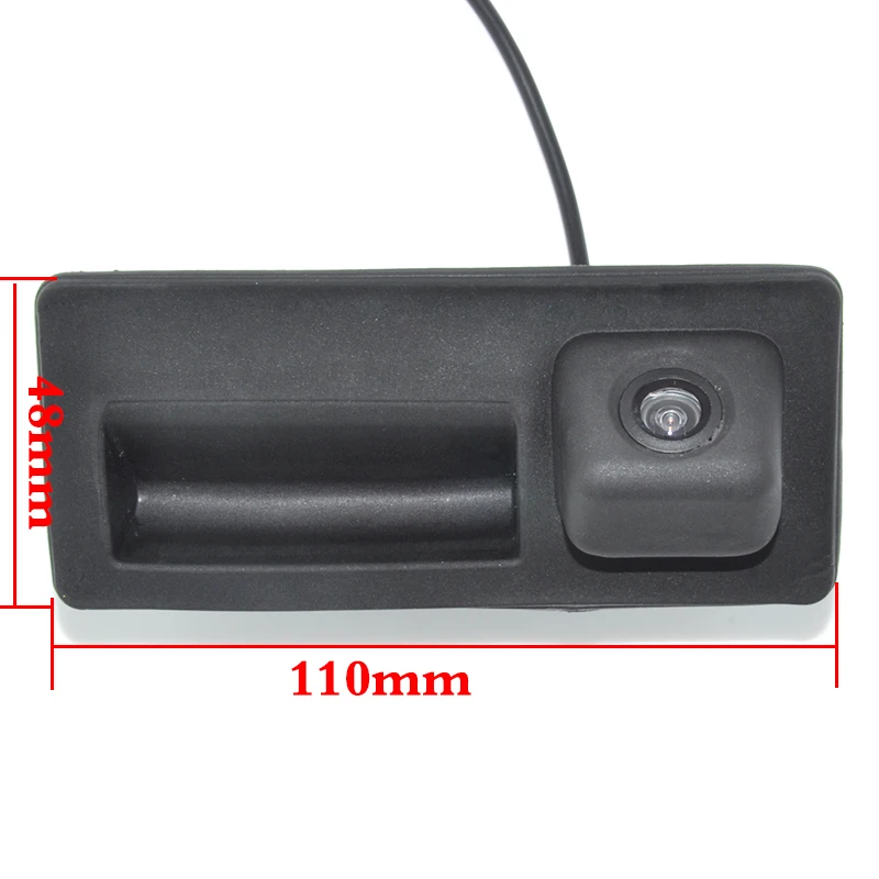 CCD Waterproof Car Runk Handle Parking Rearview Backup camera Case For Audi/VW/Passat/Tiguan/Golf/Touran/Jetta/Sharan/Touareg