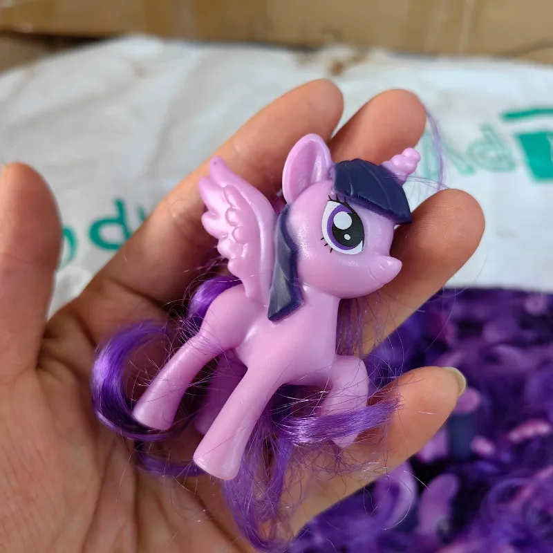 Hasbro 내 작은 조랑말 황혼 스파클 별빛 반짝임 애니메이션 피규어 모델 장난감 컬렉션 장식품 어린이 생일 선물
