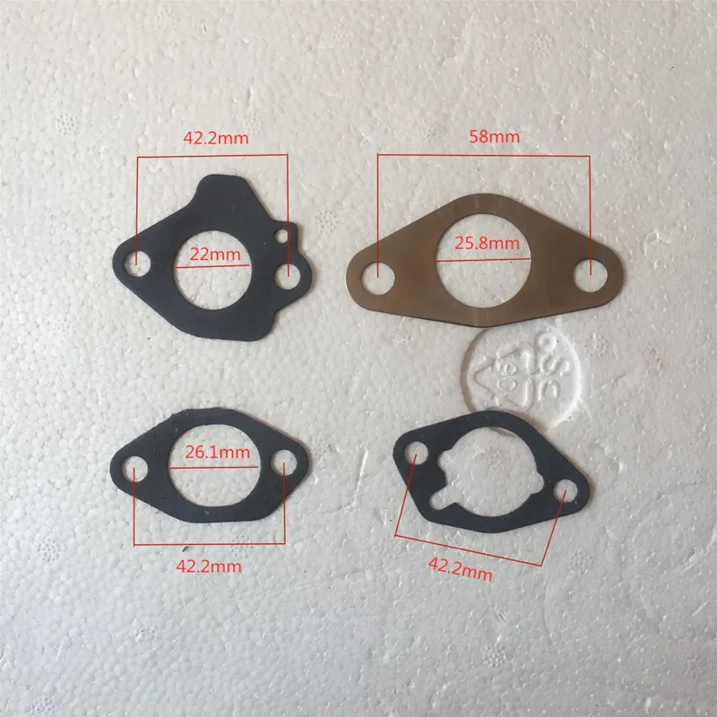 EX17 Gasket Set For ROBIN SUBARU EX21 4T CYLINDER COVER CRANCASE EXHAUST MUFFLER PIPE AIR FILTER CARBURETOR INSULATOR GASKETS
