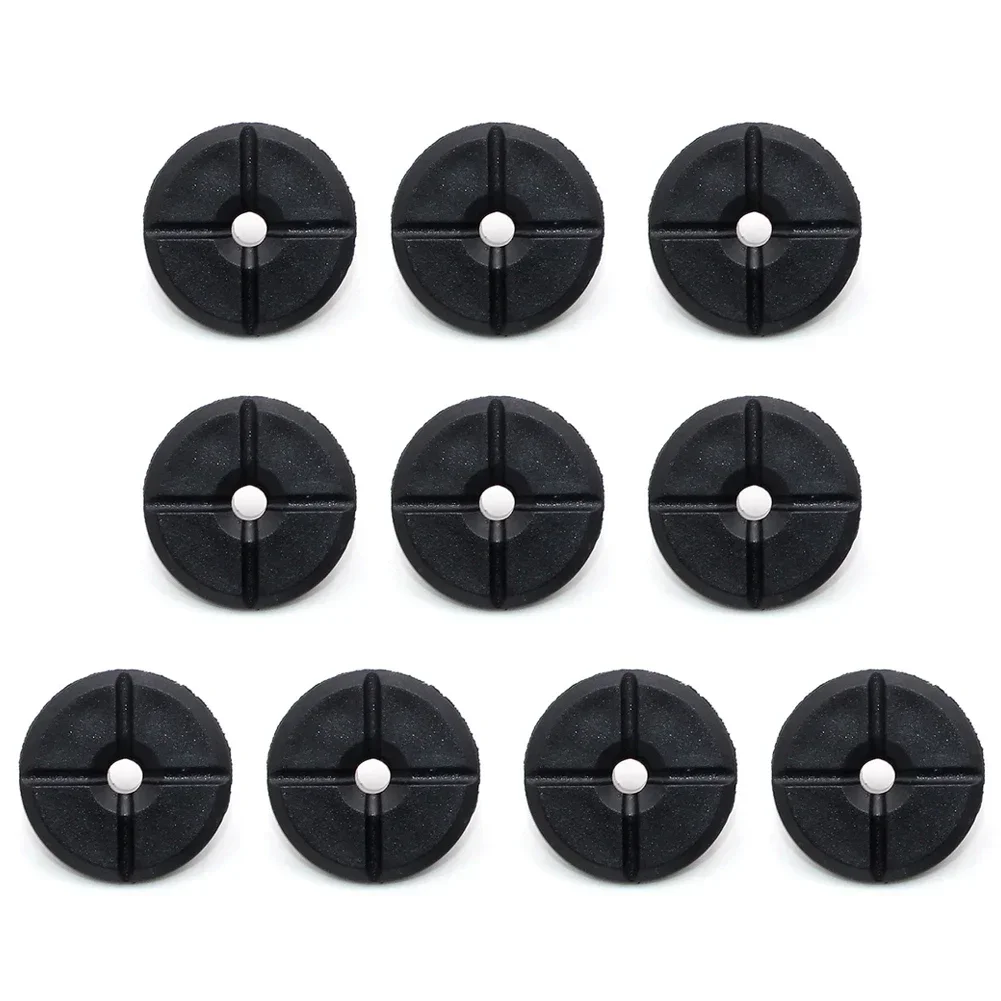 10Pcs Car Fender Mud Flap Splash Guard Fastener Nut Wheel Arch Bumper Panel Retainer Clip Rivet Fastener For Mercedes Benz