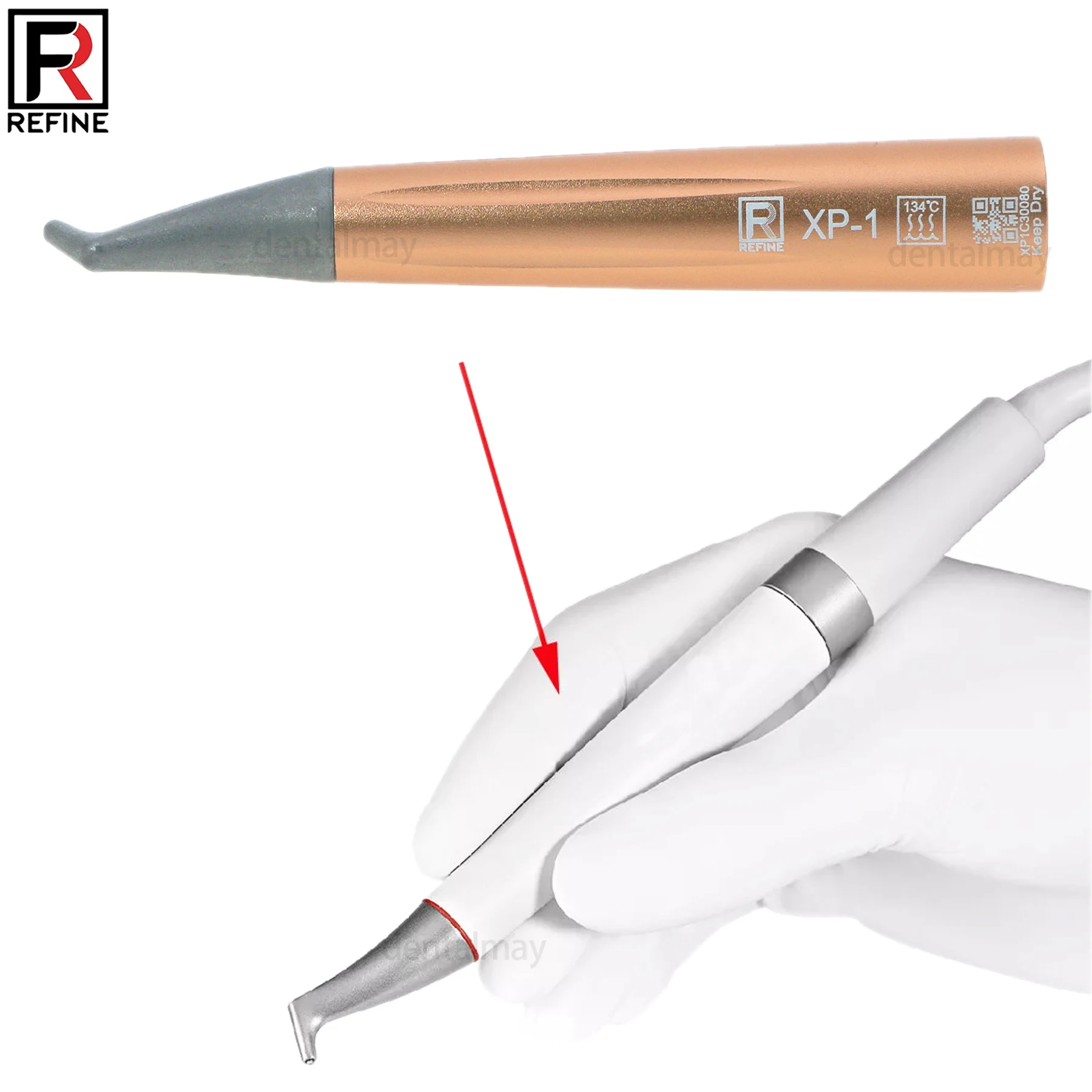 Refine Dental AIRFLOW Handpiece Compatible EMS AIR-FLOW ONE PROPHYLAXIS MASTER PIEZON Nozzle