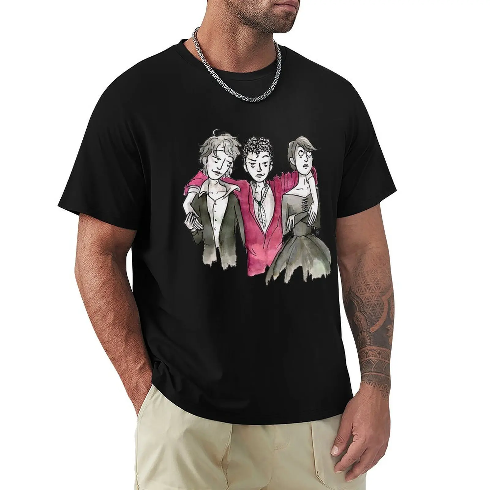 TEAM 1816 T-Shirt Breathable Basic Cotton T-Shirt
