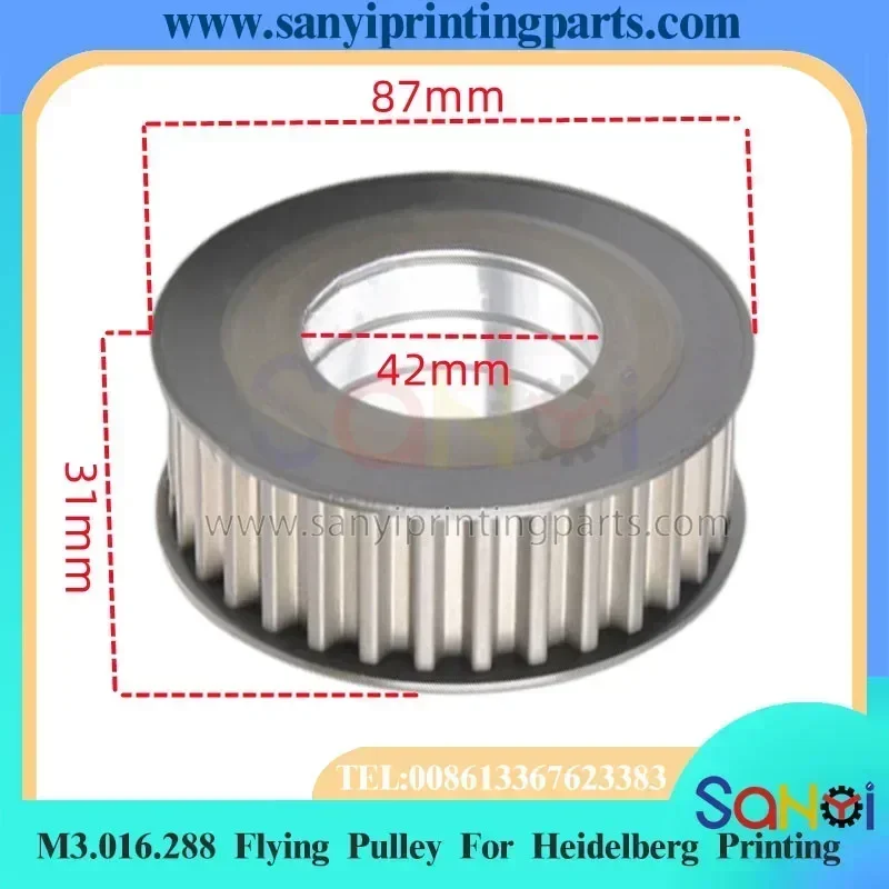 Best Quality M3.016.288 Flying Pulley Teeth 32 For Heidelberg CD74 XL75 XL105 PM74 Printing Machine