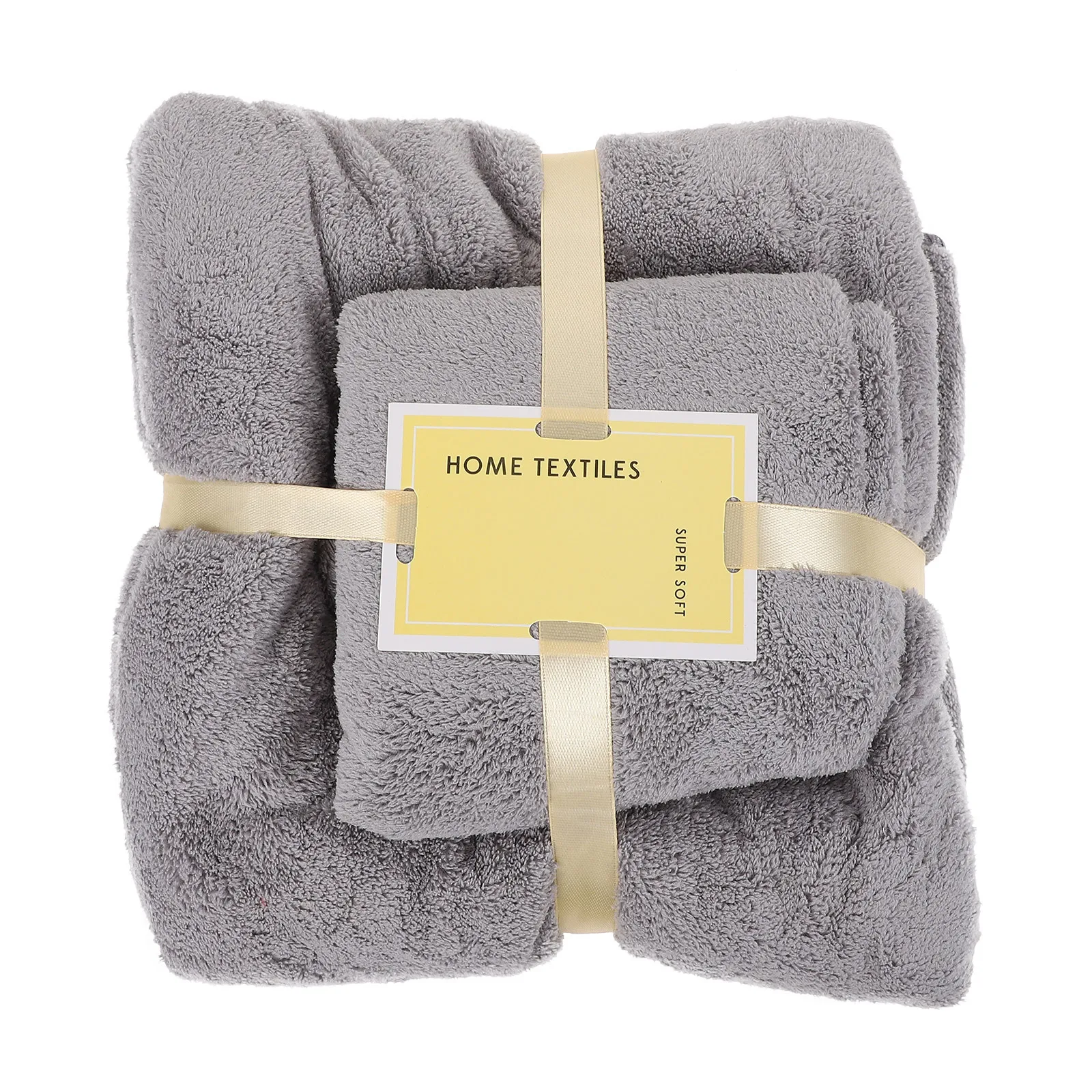 مجموعة واحدة من من منشفة حمام المصنوعة من الصوف المرجاني، منشفة قوية ممتصة للماء وقابلة للتنفس وصديقة للبشرة، مثالية لتدليك صالونات التجميل في الفندق #4