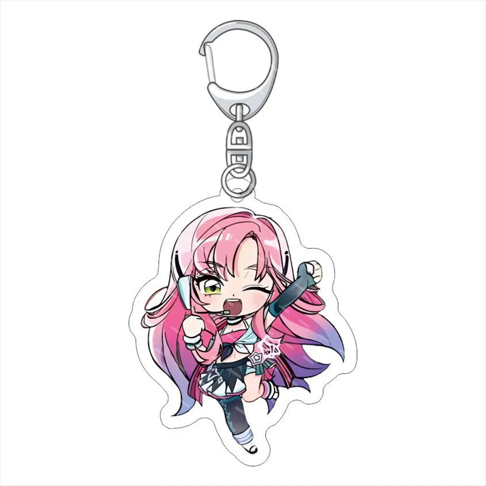 6CM Anime ALIEN STAGE Characters Figure Keychain Acrylic Stand Model Gifts Goods Ornament Decoration Collection