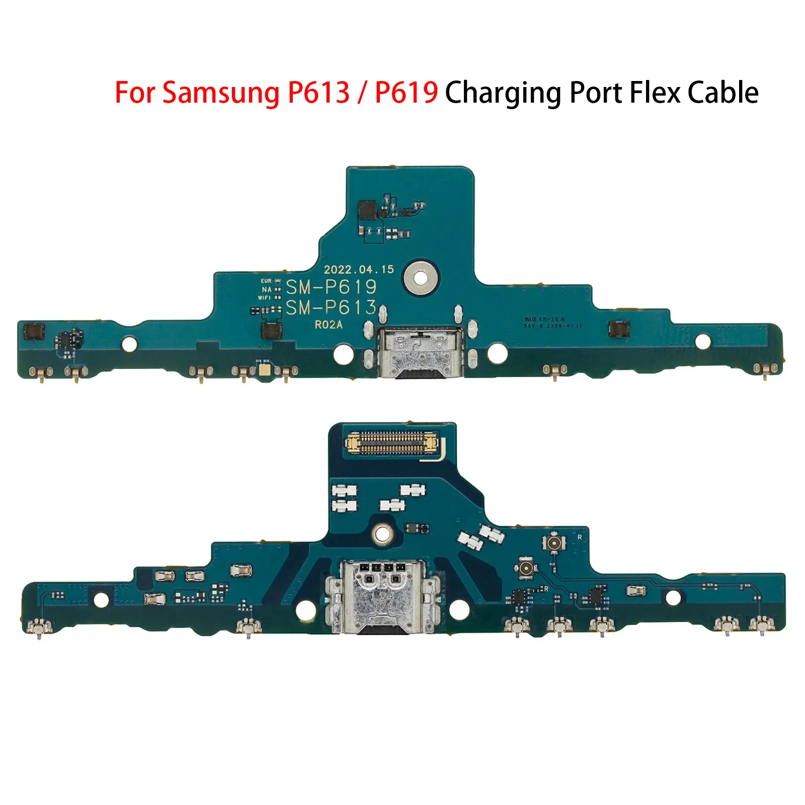 USB Charging Dock Connector Port Board Flex Cable with Mic For Samsung Galaxy Tab S6 Lite P610 P615 p613 p619