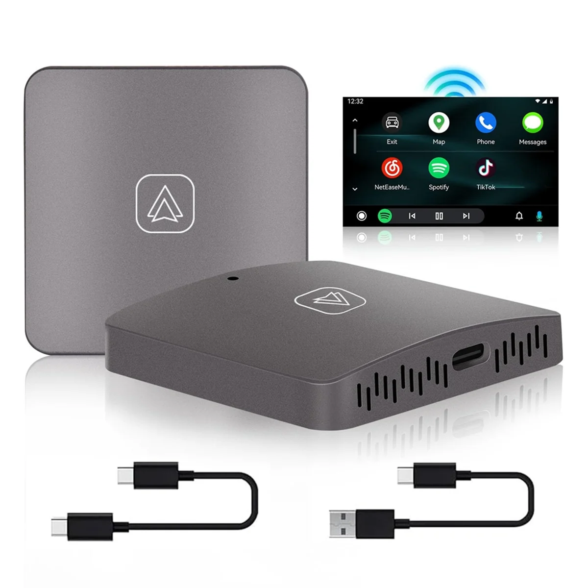 

Беспроводной адаптер Android Auto для заводских проводов Android Auto Cars WiFi Plug & Play Беспроводной Android Auto Dongle