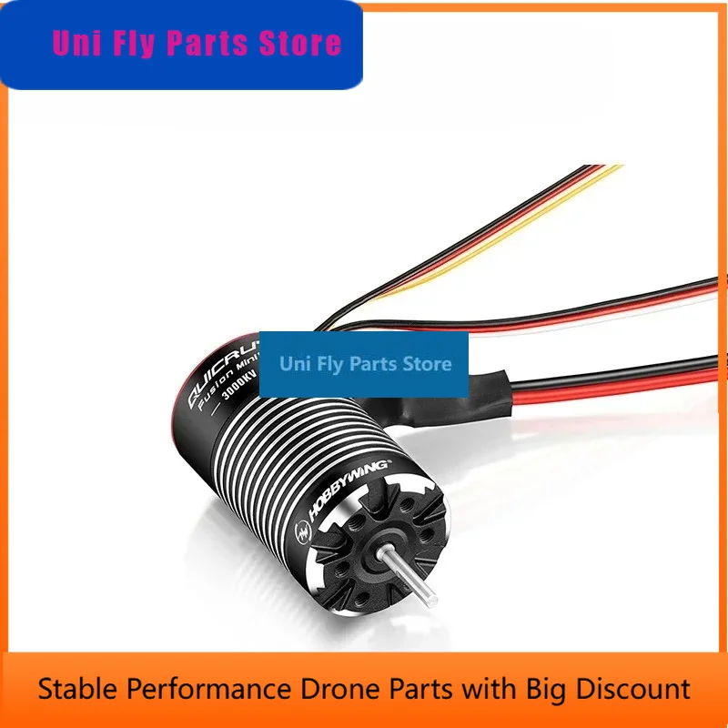 UniFly1pcs QuicRun Fusion Mini16 30A 3000KV Brushless Sensored Waterproof Motor ESC 2-IN-1 FOC for 1/16 1/18 RC Car Crawler